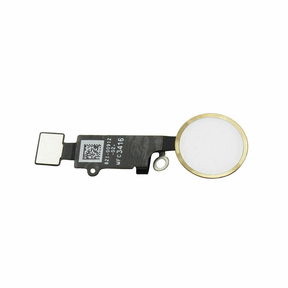 iPhone 7 home knap hvid/guld